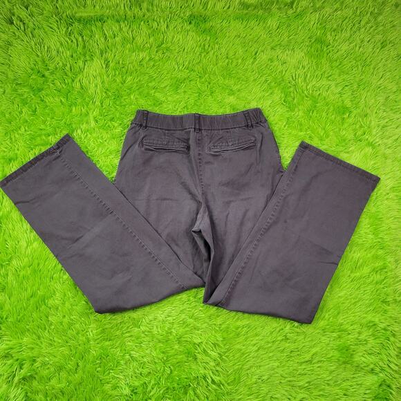 Y2k Croft & Barrow Brown Straight Leg Pants Trousers 6 Regular - Picture 7 of 7